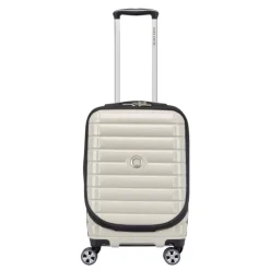 Delsey Shadow 5.0 Cabin Trolley Front Pocket 55 Expandable ivory