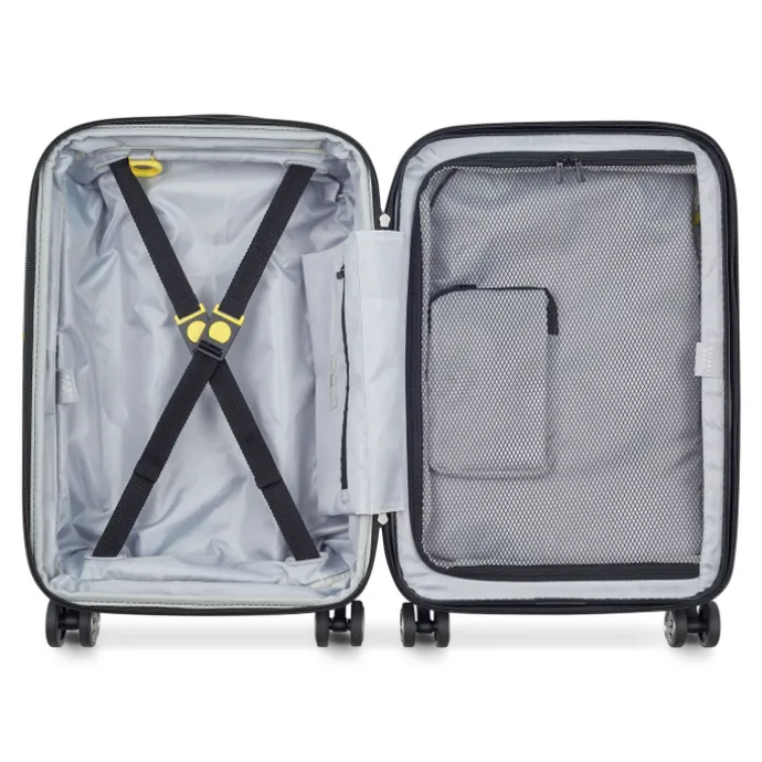 Delsey Shadow 5.0 Cabin Trolley Front Pocket 55 Expandable ivory