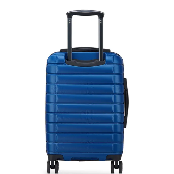 Delsey Shadow 5.0 Cabin Trolley Front Pocket 55 Expandable blue