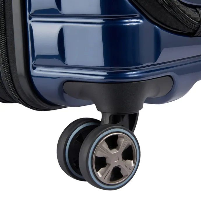 Delsey Shadow 5.0 Cabin Trolley Front Pocket 55 Expandable blue