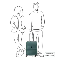 Delsey Shadow 5.0 Cabin Trolley 55/40 green