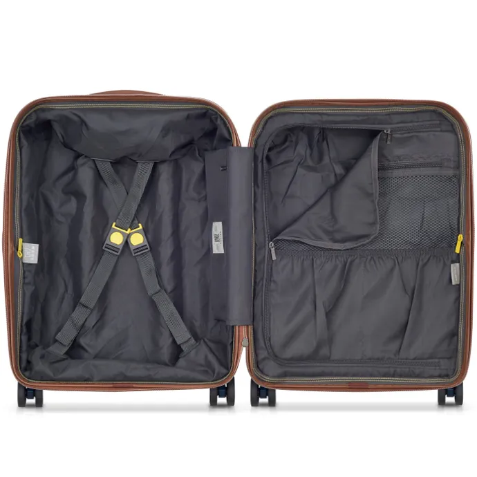 Delsey St Tropez 4 Double Wheels Slim Cabin Trolley 55 navy
