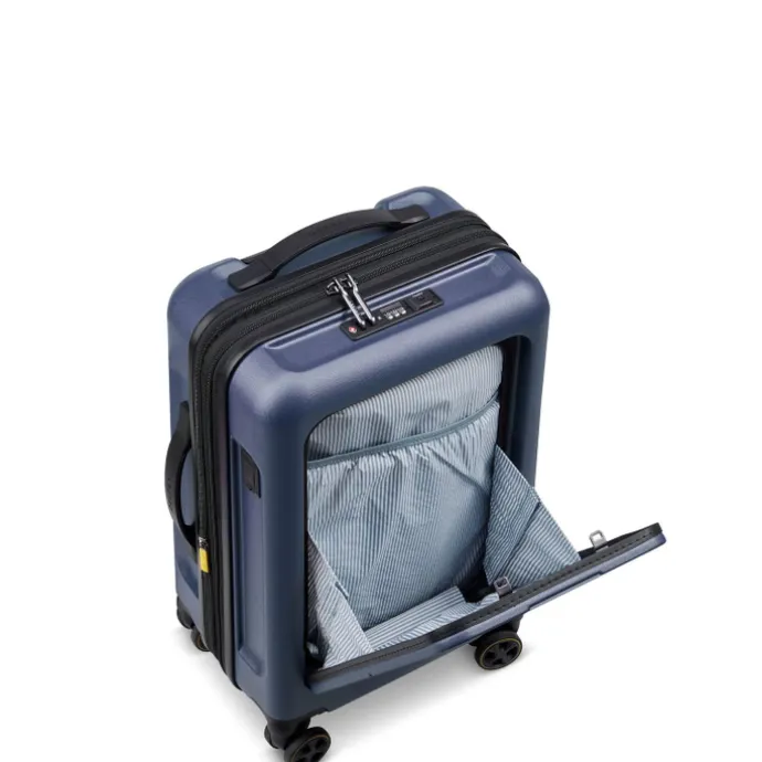 Delsey Turenne 2.0 Cabin Trolley S Front Pocket dark blue