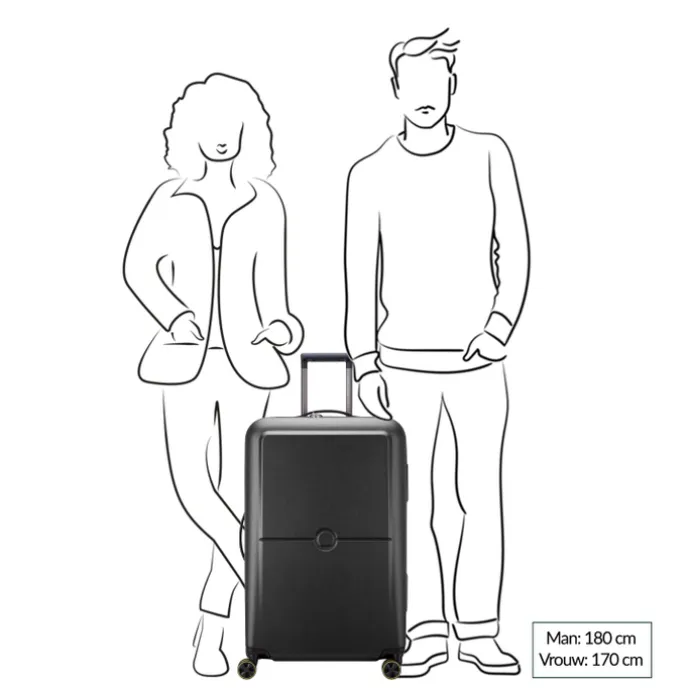 Delsey Turenne 2.0 Trolley L dark blue