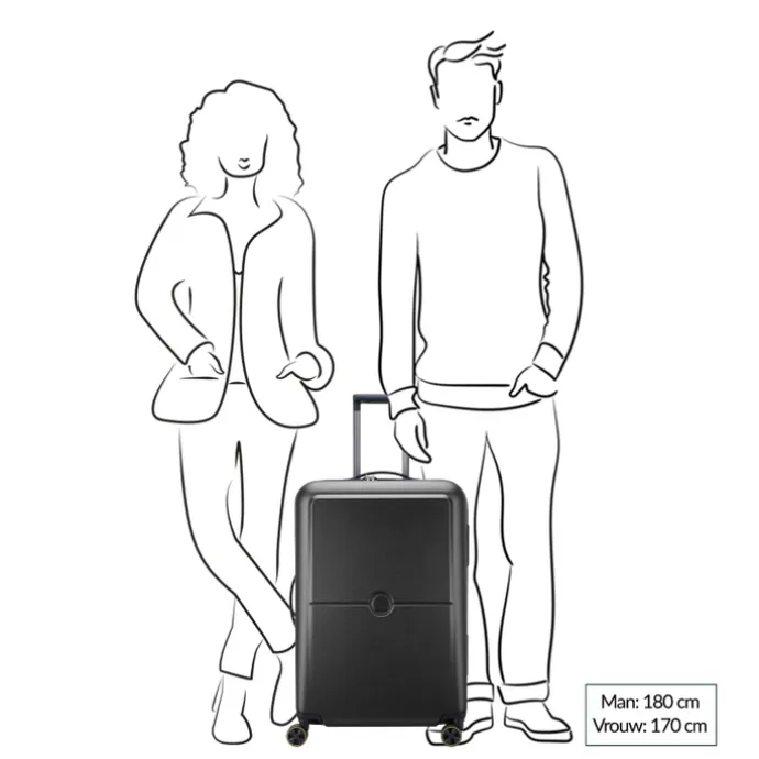 Delsey Turenne 2.0 Trolley M black