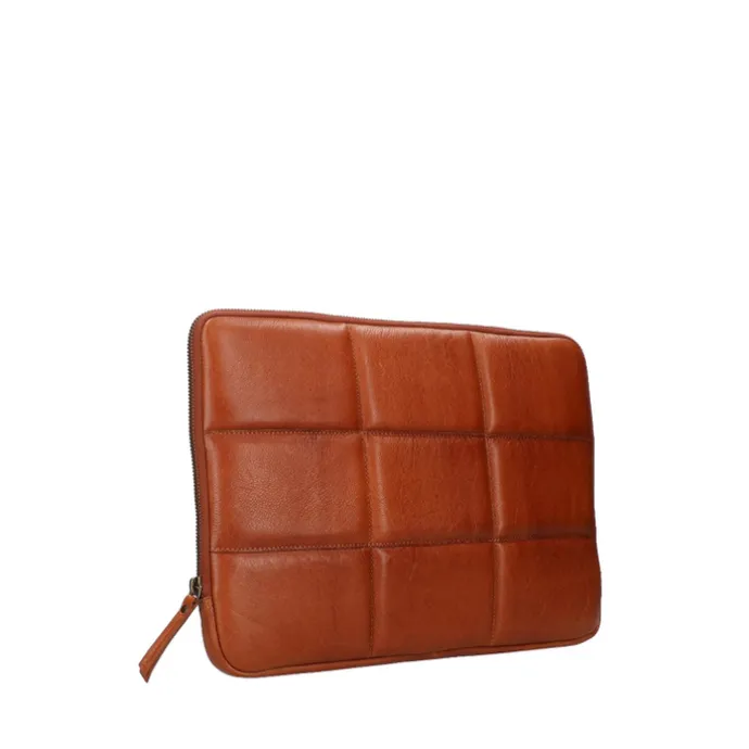 DIMAGINI Ava Padded Laptop Sleeve 13-14" cognac