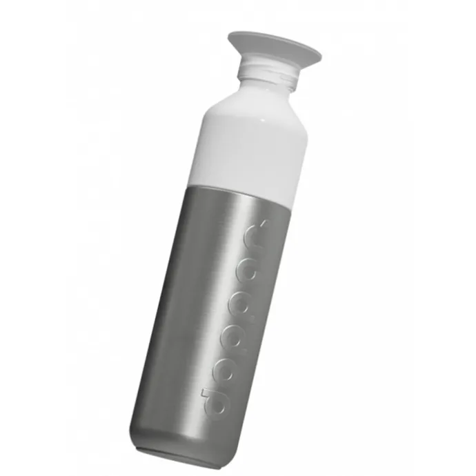 Dopper Steel Drinkfles 490 ml silver