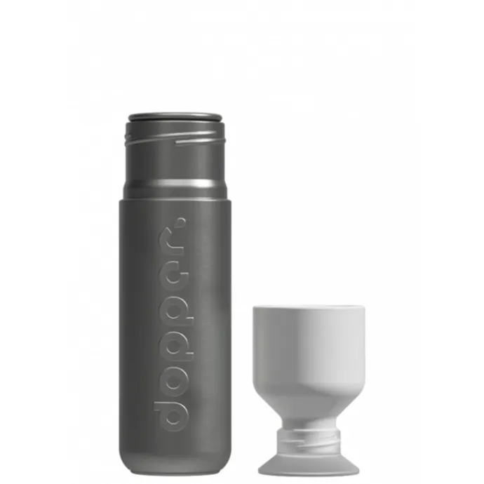 Dopper Steel Drinkfles 490 ml silver