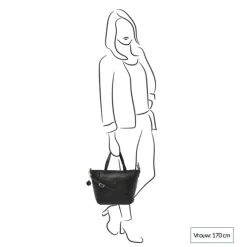 dR Amsterdam Faggio Hand/Shoulderbag black