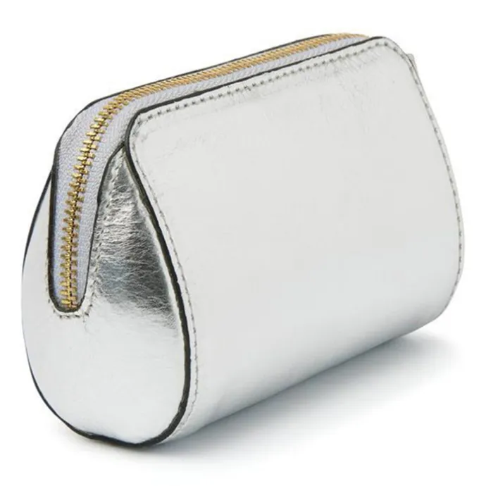 dR Amsterdam Mint Make-Up Bag silver