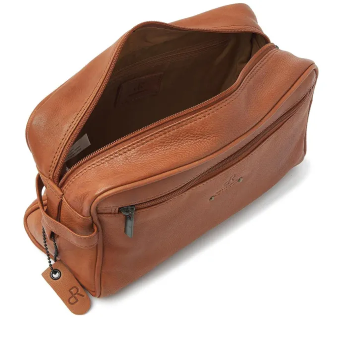 dR Amsterdam Solace Toiletbag camel