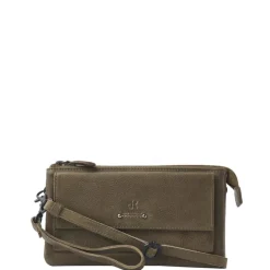 dR Amsterdam Tampa Schoudertas / Clutch olive