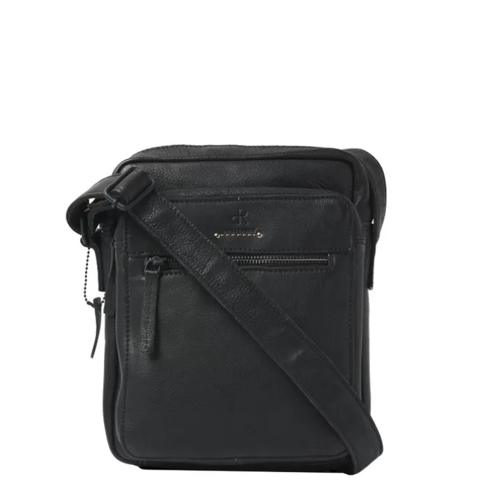 dR Amsterdam Tampa Schoudertas black