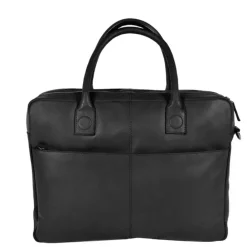 DSTRCT Fletcher Street Business Laptoptas 15.6 inch + Sleutelhanger zwart