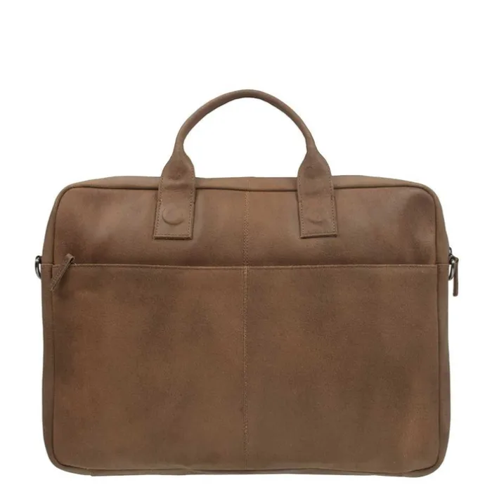 DSTRCT Fletcher Street Workingbag 17" cognac