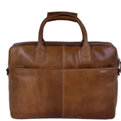 DSTRCT Fletcher Street Workingbag 17" cognac2