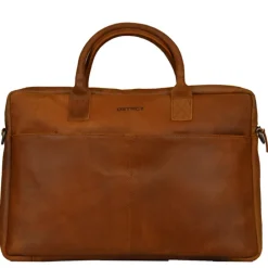 DSTRCT Limited Laptoptas 17'' cognac