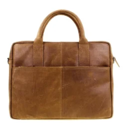 DSTRCT Limited Single Zip 15'' Laptoptas cognac