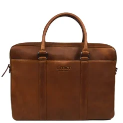 DSTRCT Premium Collection Laptopbag 15,6" cognac