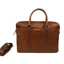 DSTRCT Premium Collection Laptopbag 15,6" cognac