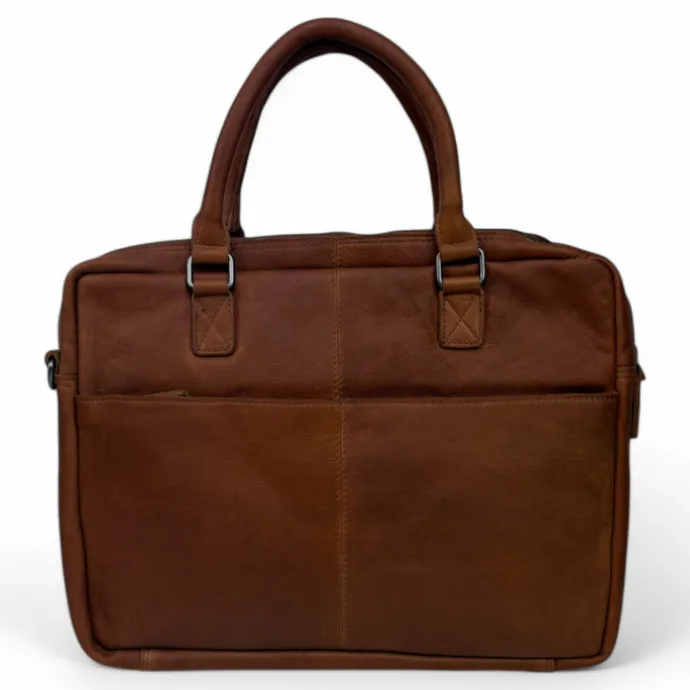 DSTRCT Preston Park Laptop Workingbag 15.6" cognac