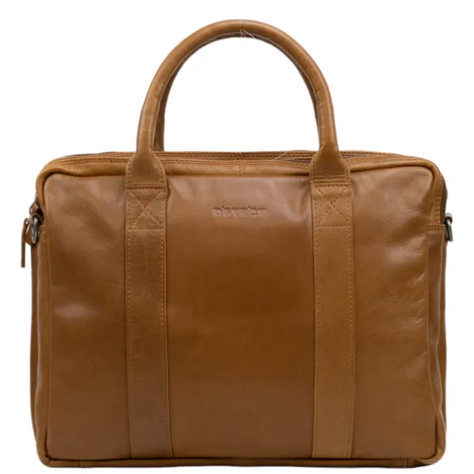 DSTRCT State Street Workingbag 15.6" cognac