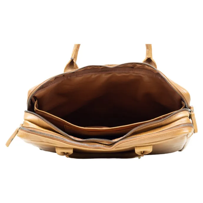 DSTRCT State Street Workingbag 15.6" cognac