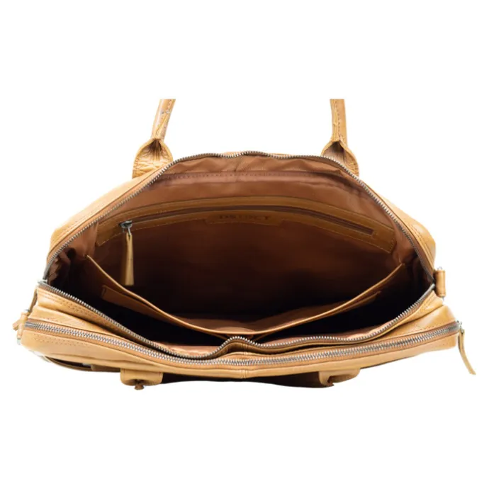 DSTRCT State Street Workingbag 15.6" cognac