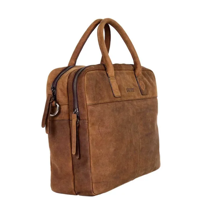 DSTRCT Wall Street Workingbag 15.6" brown