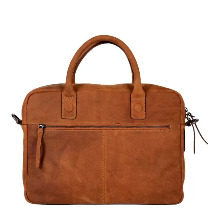 DSTRCT Wall Street Workingbag 14" cognac