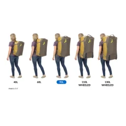 Eagle Creek Migrate Duffel 90L field brown