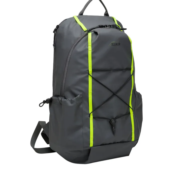 Elliker Keswick Zip Top Backpack 22L greyneon