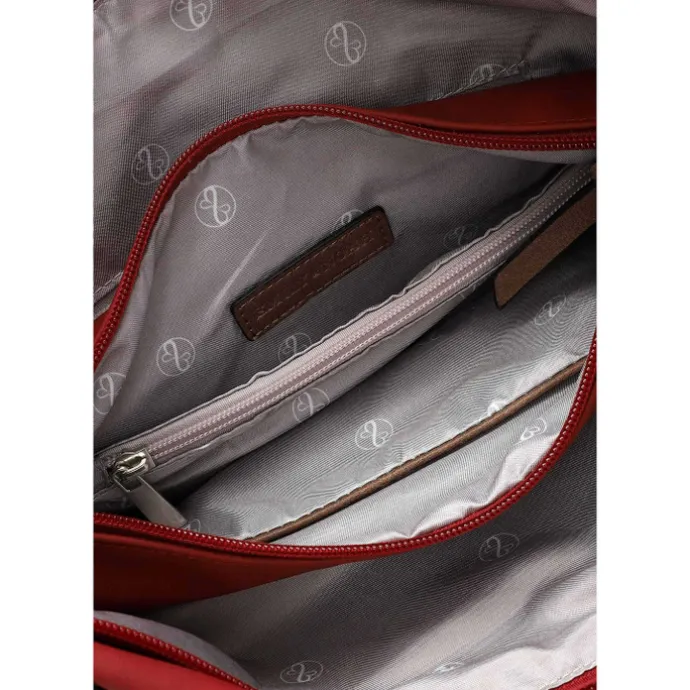 Emily & Noah Elke Handbag M red/cognac