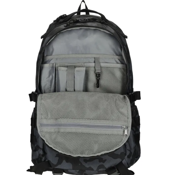 Enrico Benetti Arizona Laptop Backpack 17" black camouflage