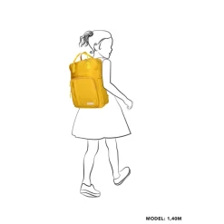 Enrico Benetti Aruba 20L Laptop Backpack 14" ochre yellow