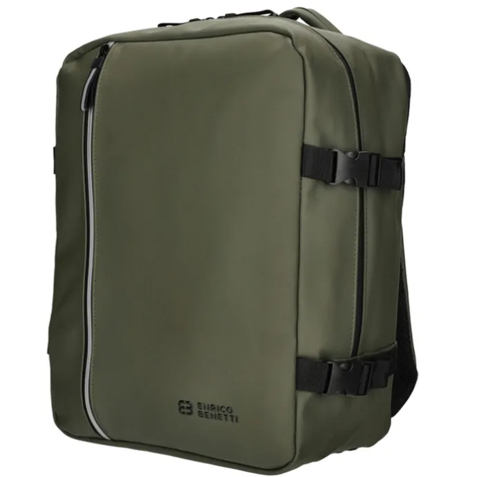 Enrico Benetti Bergen Waterproof Cabin Backpack 15" olive