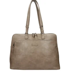 Enrico Benetti Caen Laptop Bag 15" light taupe