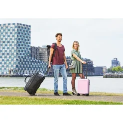 Enrico Benetti Cornell Wheel Bag M zwart