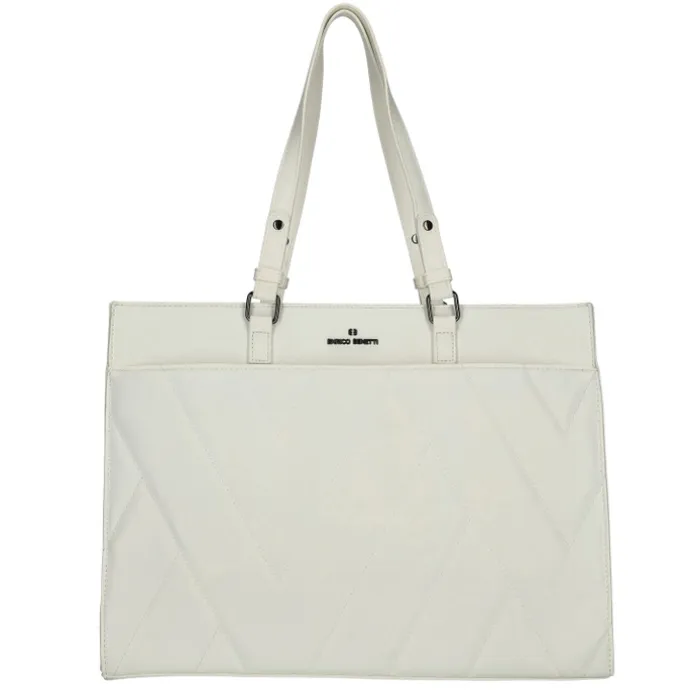 Enrico Benetti Evie Shopper 15" white