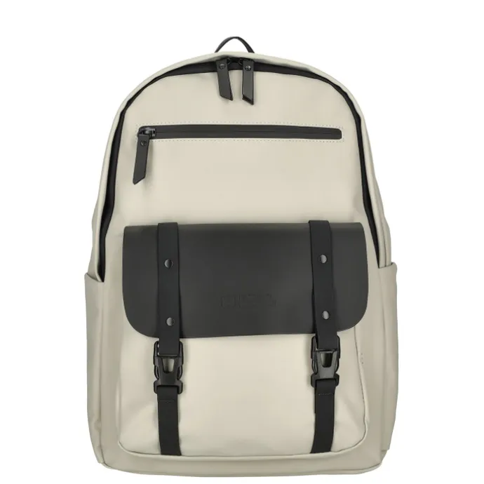 Enrico Benetti Glasgow Laptop Backpack 15" light taupe
