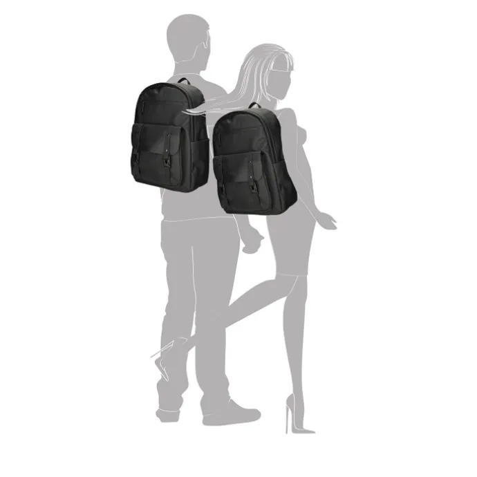 Enrico Benetti Glasgow Laptop Backpack 15" black