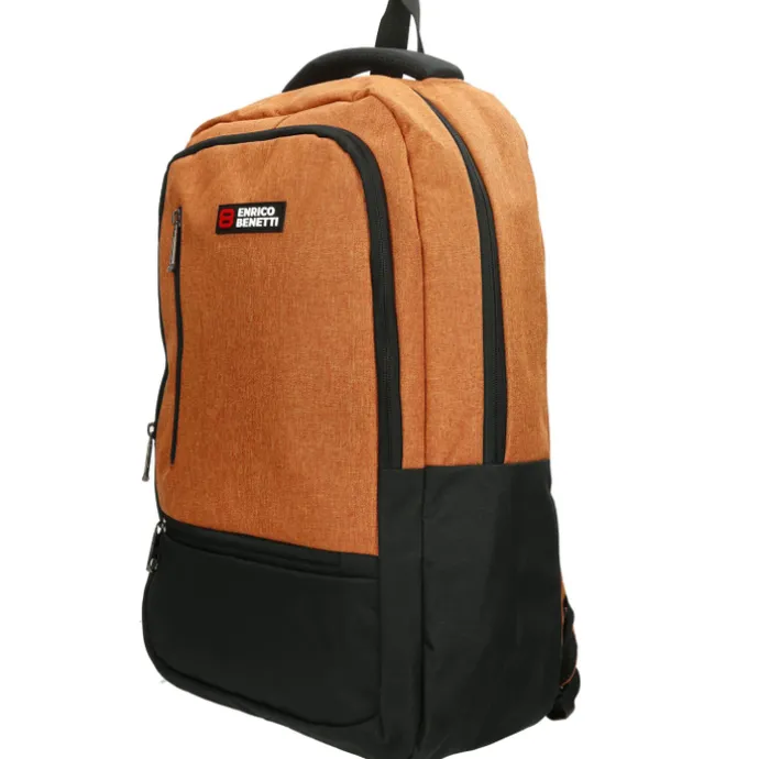 Enrico Benetti Hamburg 15'' Laptop Backpack rust