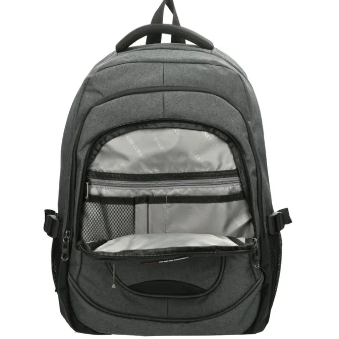 Enrico Benetti Hamburg 17'' Laptop Backpack grey