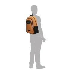 Enrico Benetti Hamburg 17'' Laptop Backpack rust
