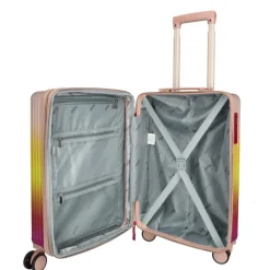 Enrico Benetti Havana Cabin Trolley 55 Expandable fuchsia