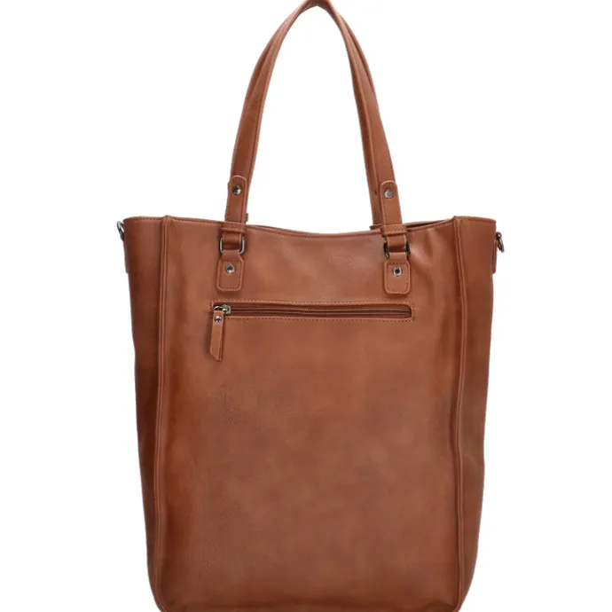 Enrico Benetti Lily Shopper 15" cognac