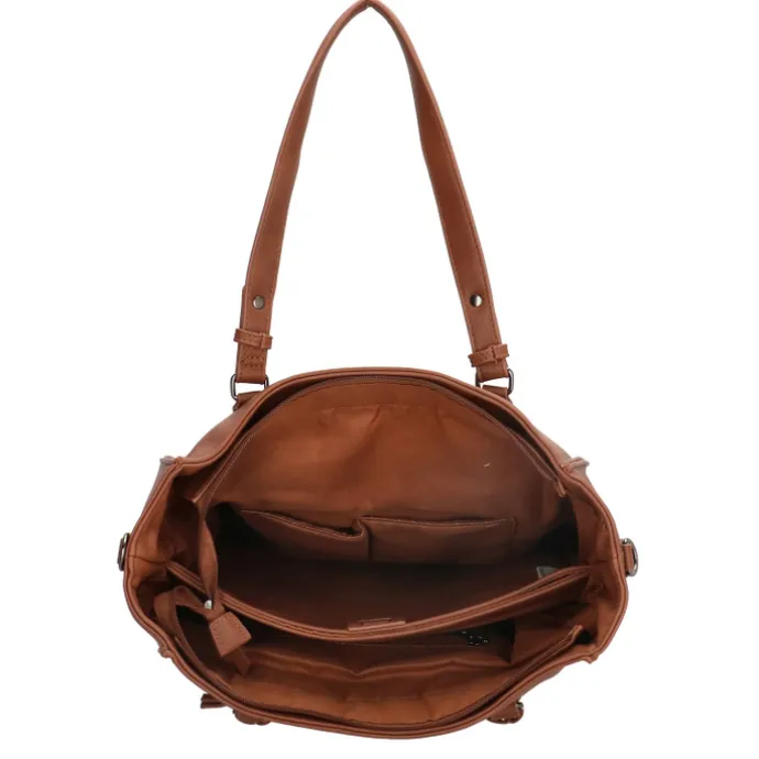 Enrico Benetti Lily Shopper 15" cognac