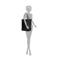 Enrico Benetti Lily Shopper 15" black