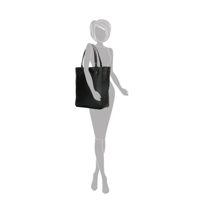 Enrico Benetti Lily Shopper 15" black