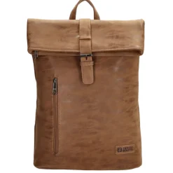 Enrico Benetti Rotterdam Laptop Backpack 15" camel